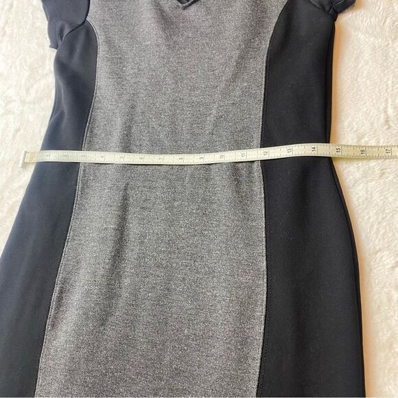 Ruby Ribbon Rita Panel Dress Gray and Black Body Shaping Dress Size Small - Picture 15 of 15